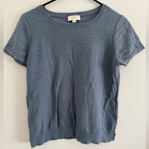 Loft Women's Size Small Mixed Summer Tops and Skirts Set - Neutral & Blue Prints - Picture 3 of 8